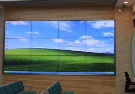 梁河液晶拼接屏的另类用法。